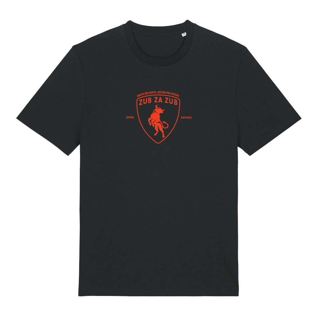 Tričko Raphael (Rafo) - ZUB ZA ZUB (DENTE PRE DENTE, OCCHIO PER OCCHIO), Unisex,Čierna,3XL