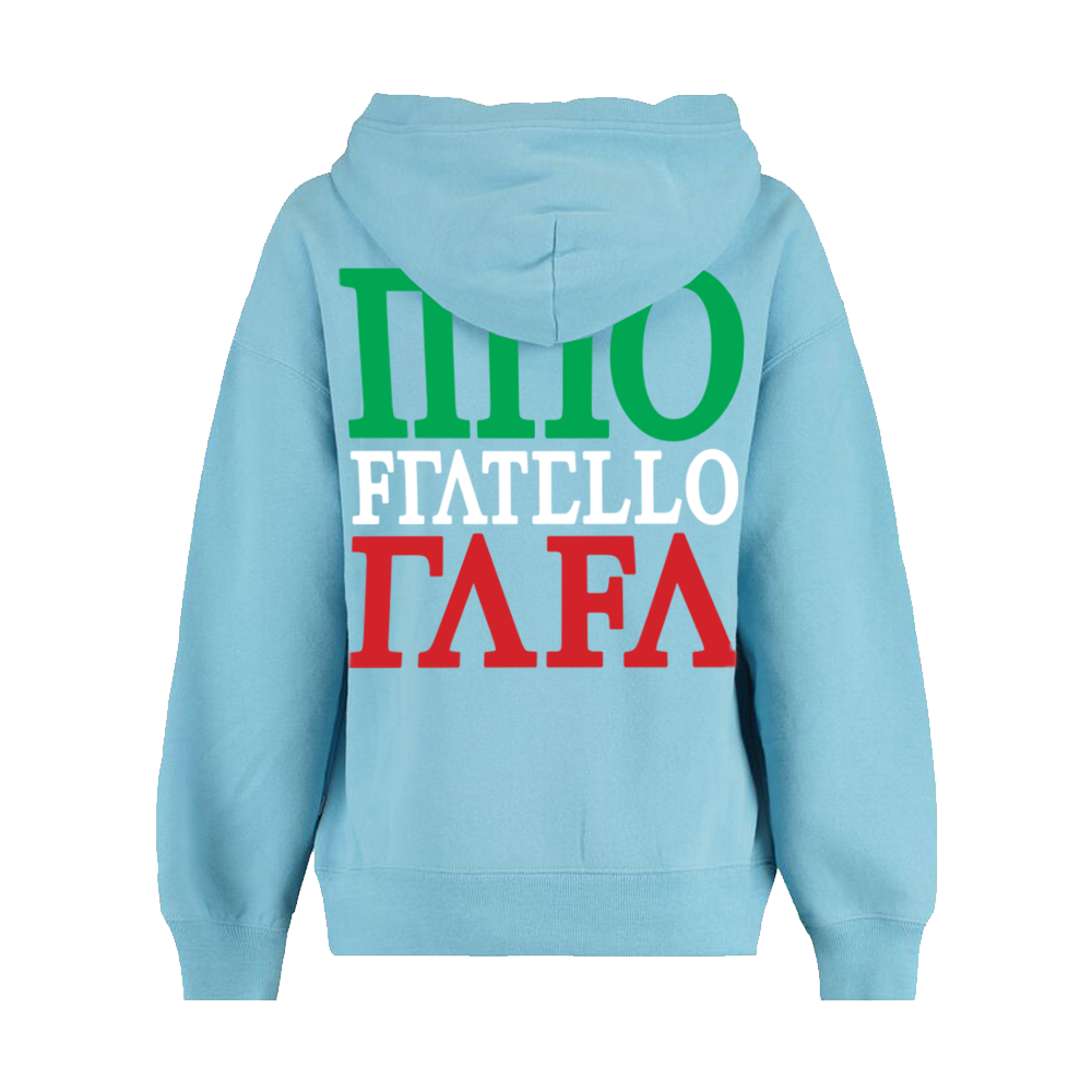 Mikina Raphael (Rafo) - Mio Fratello Rafa, Unisex,Bledomodrá,3XL