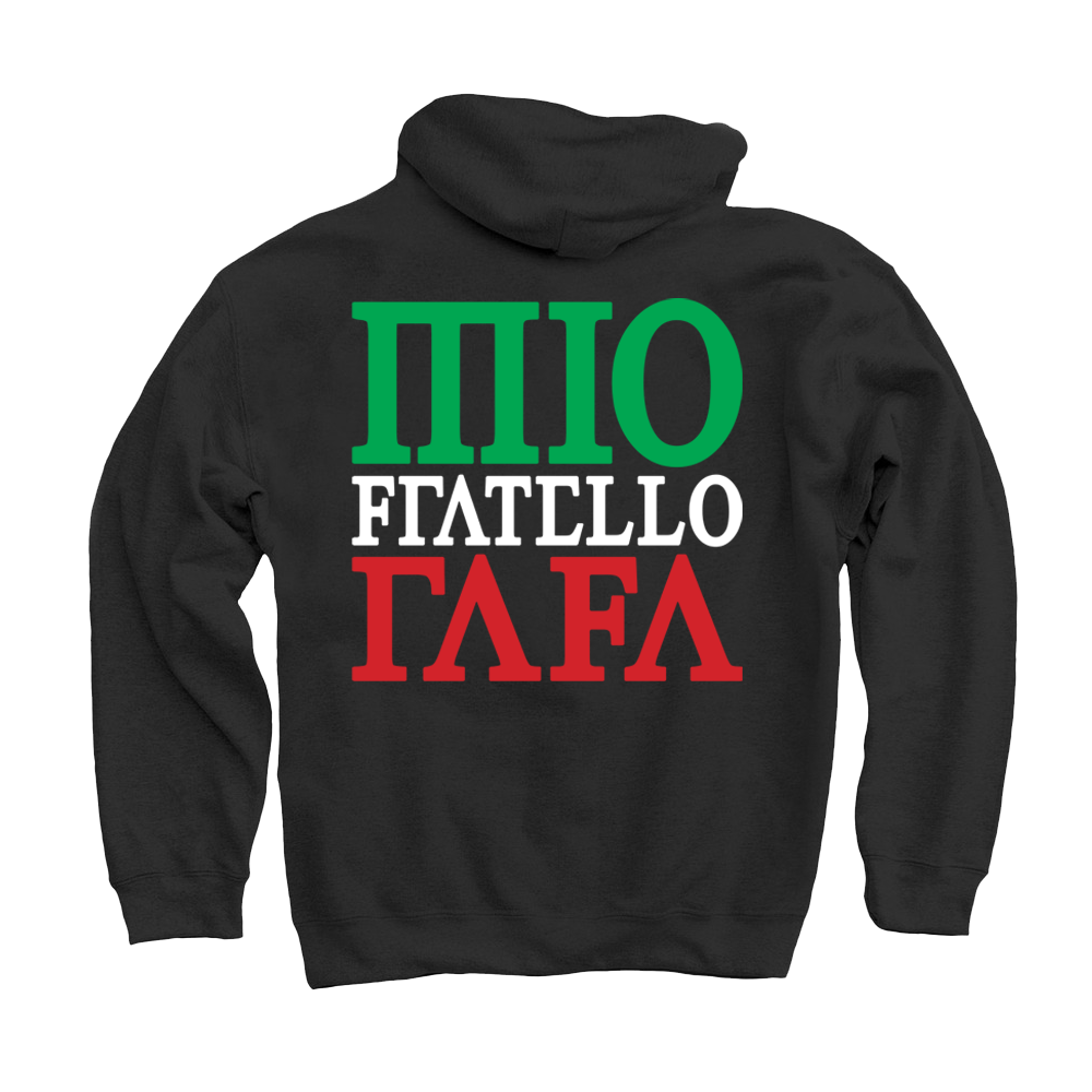 Mikina Raphael (Rafo) - Mio Fratello Rafa, Unisex,Čierna,3XL
