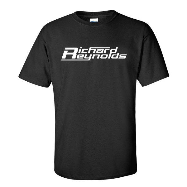 Tričko Richard Reynolds - Logo., Muž,Čierna,S