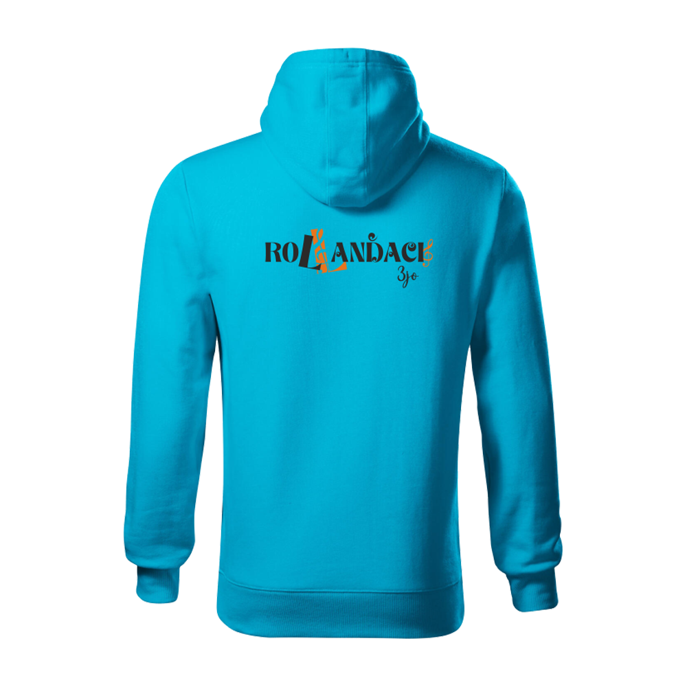 Mikina RoLLanďaci3jo - Rollanďáci 3jo muž, Muž,Real Turquoise,L