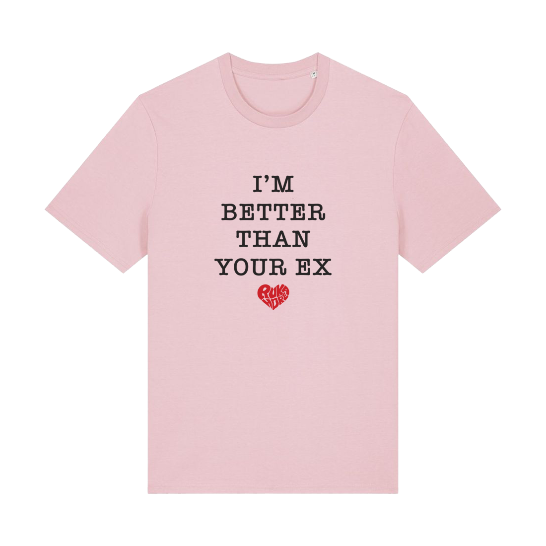 Tričko Ruka Hore - I'm Better Than Your Ex, Unisex,Cotton Pink,3XL