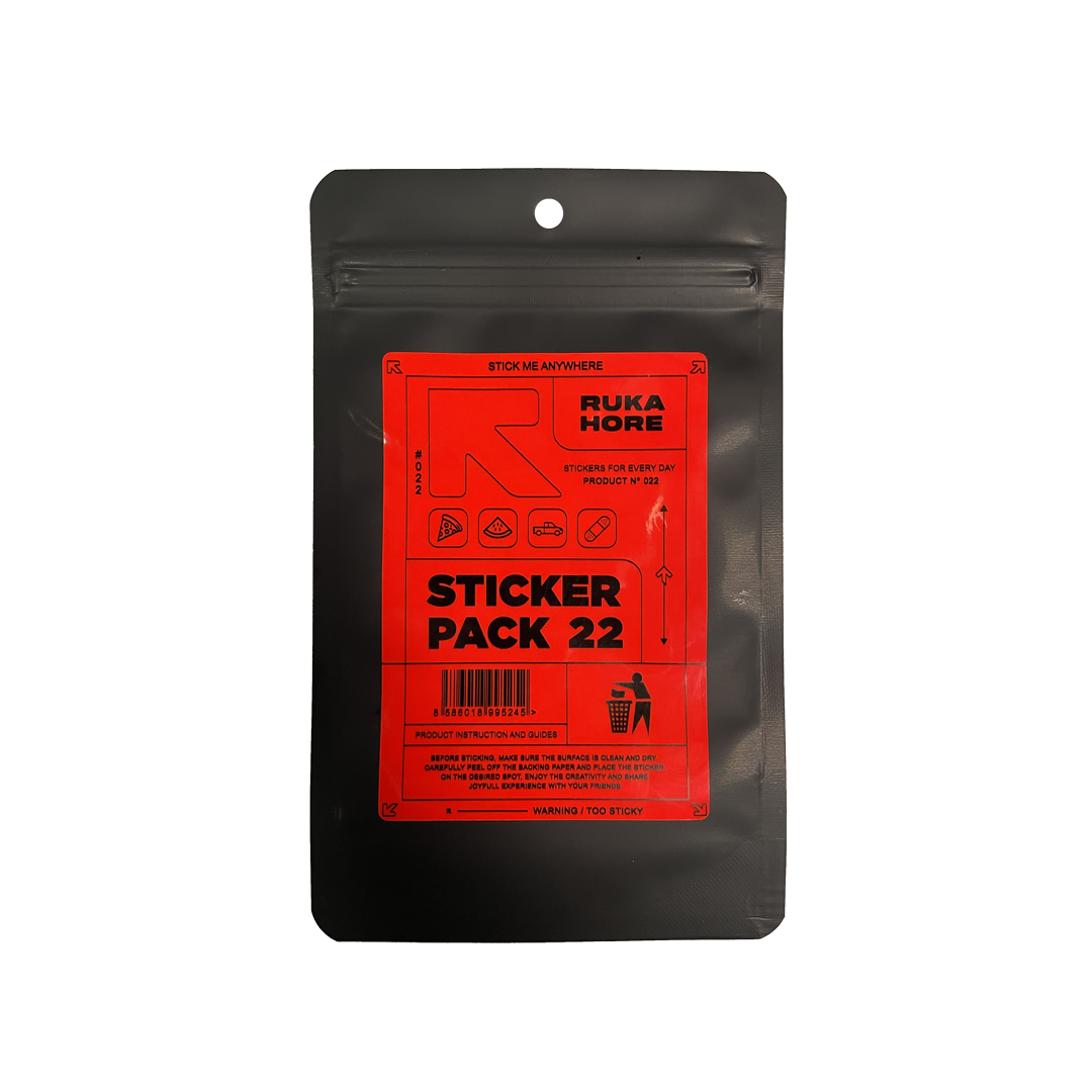 Nálepka Ruka Hore - Stickerpack 22
