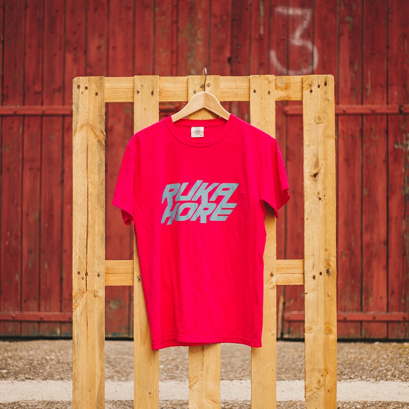 Tričko Ruka Hore - 550C, Unisex,Ružová,S