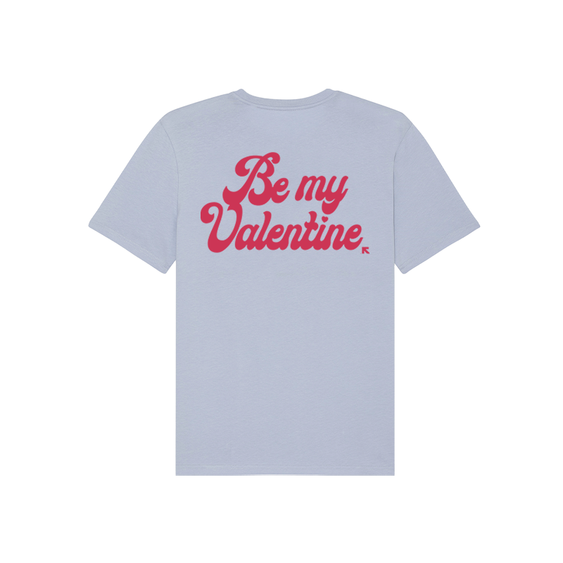 Tričko Ruka Hore - Be My Valentine, Unisex,Serene Blue,3XL