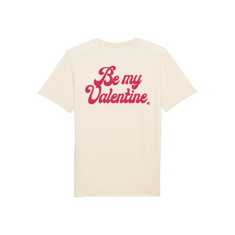 Tričko Ruka Hore - Be My Valentine, Unisex,Natural,3XL