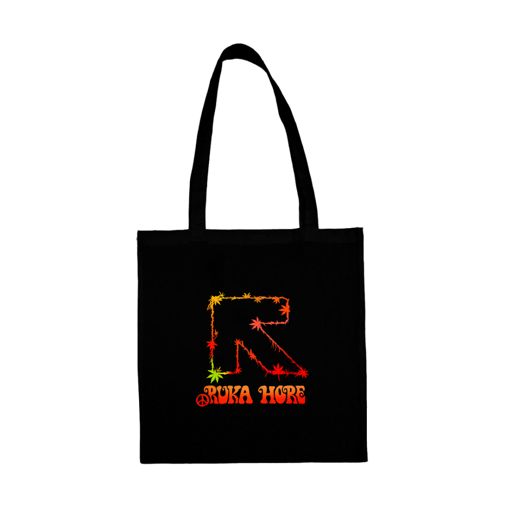 Taška Ruka Hore - Logo Reggae, Unisex,Čierna,Univerzálna