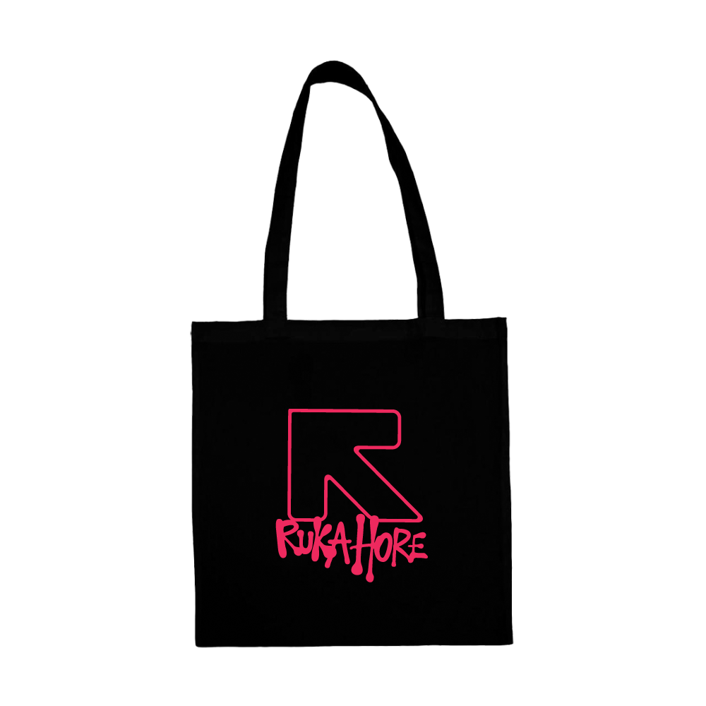 Taška Ruka Hore - Logo Hip Hop, Unisex,Čierna,Univerzálna