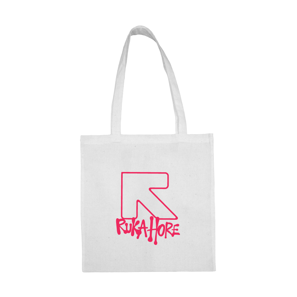 Taška Ruka Hore - Logo Hip Hop, Unisex,Biela,Univerzálna