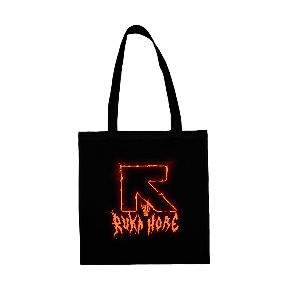 Taška Ruka Hore - Logo Rock, Unisex,Čierna,Univerzálna