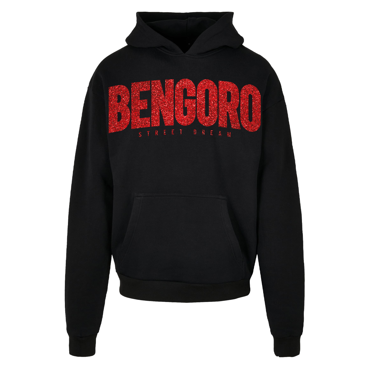 Mikina Rytmus - Bengoro Street Dream, Unisex,Čierna,XXL