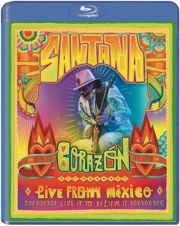 Blu-ray Carlos Santana - Corazón: Live From México - Live If To Believe It