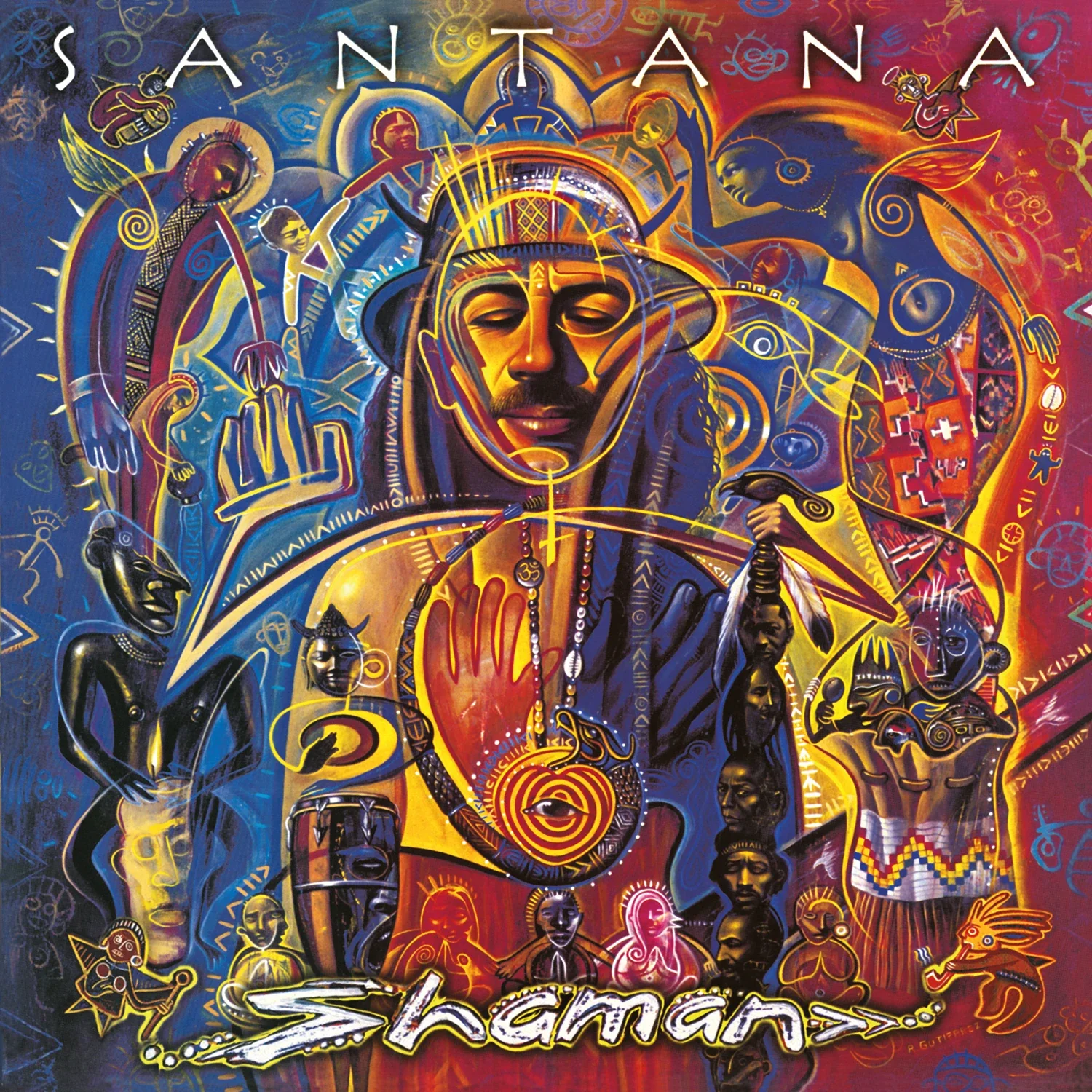 Vinyl Carlos Santana - Shaman (Marbled Vinyl)