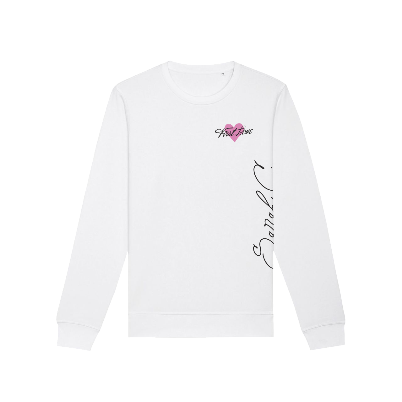 Crewneck Sarah C - First Love, Unisex,Biela,XXL