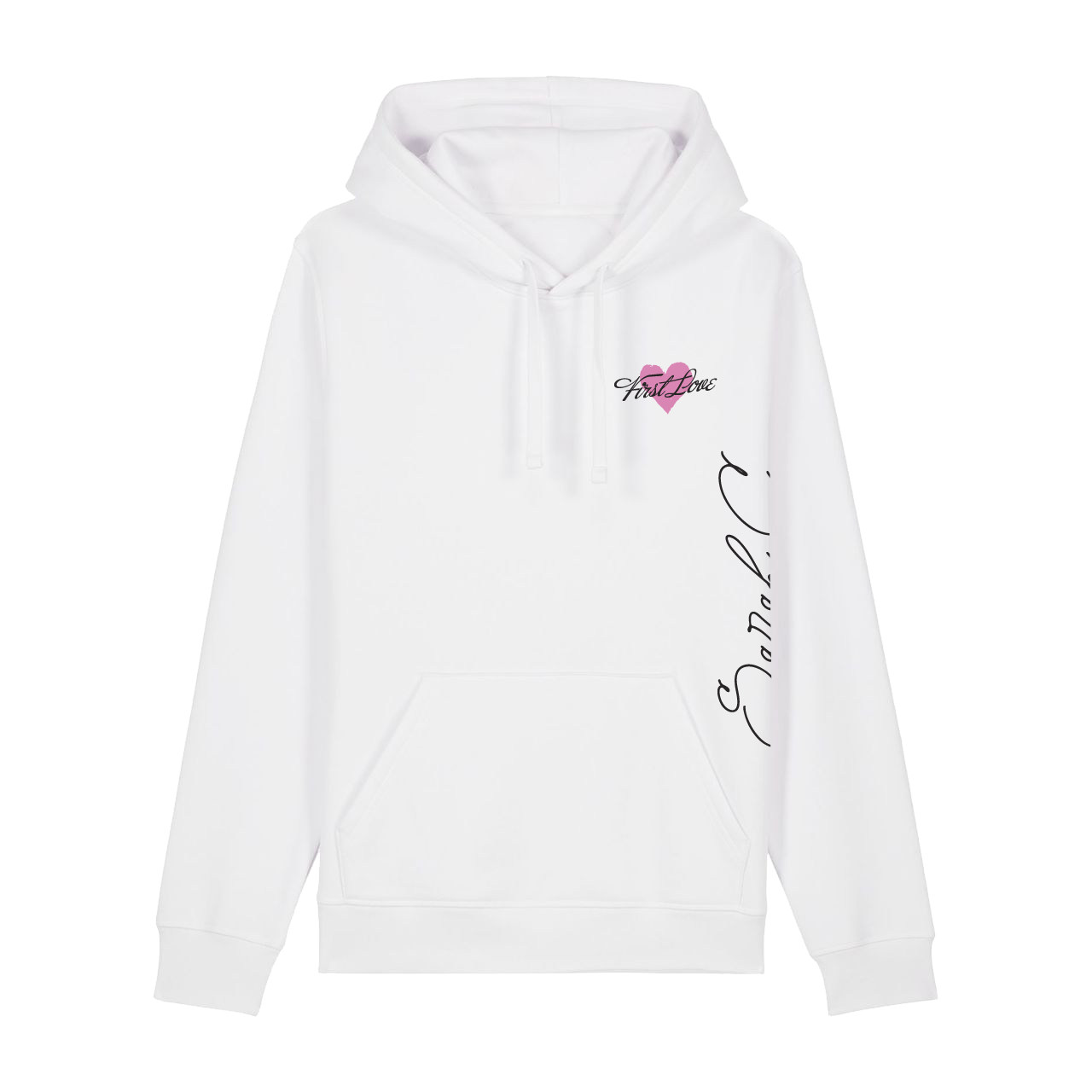 Mikina Sarah C - First Love, Unisex,Biela,3XL