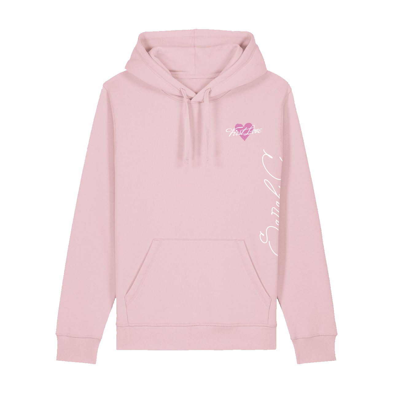Mikina Sarah C - First Love, Unisex,Cotton Pink,3XL
