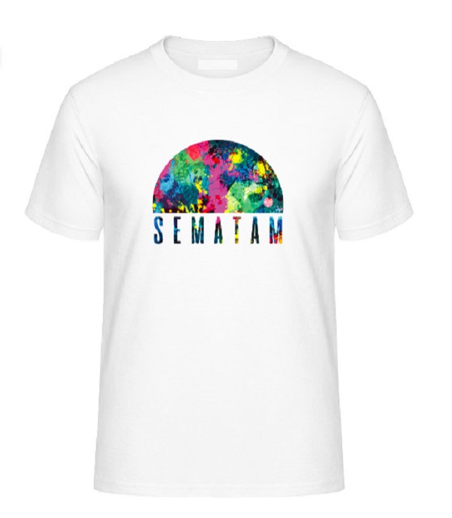 Tričko Sematam - Sematam, Muž,Biela,XL
