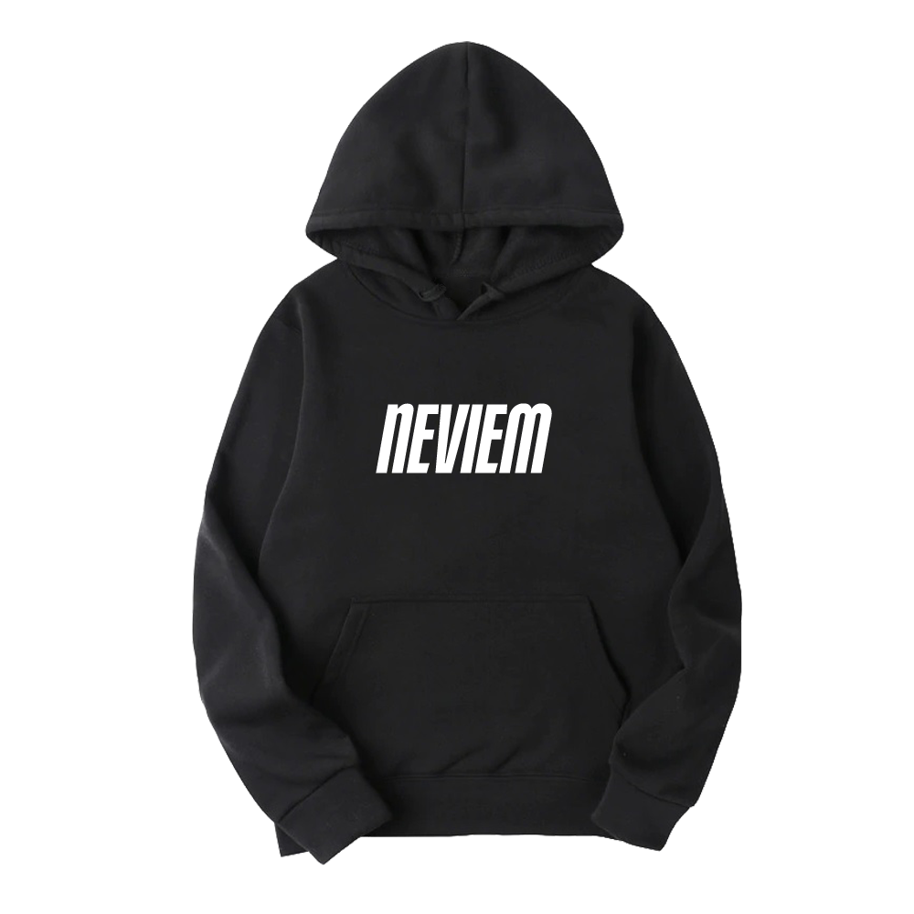 Mikina Separ - Neviem Basic Hoodie (White Color), Unisex,Čierna,3XL