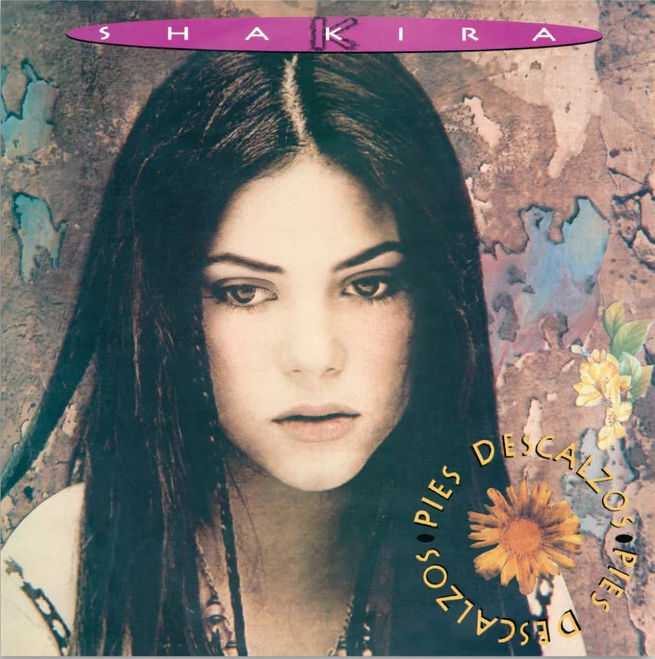 Vinyl Shakira - Pies Descalzos (30th Anniversary Edition) (Yellow Red Swirl Vinyl)
