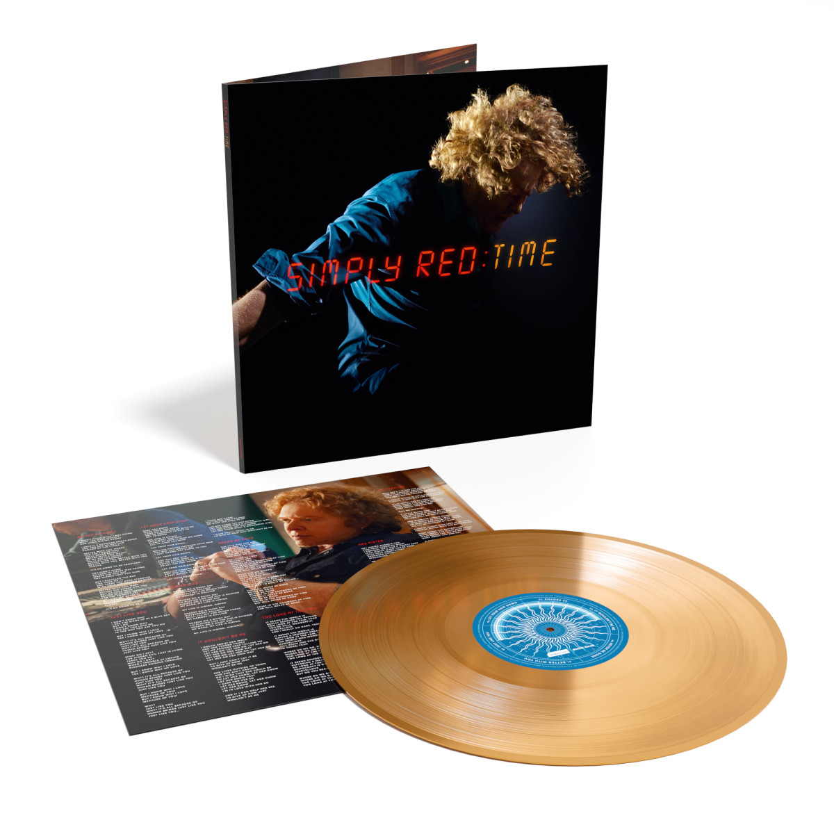 Vinyl Simply Red - Time (Gold Vinyl)