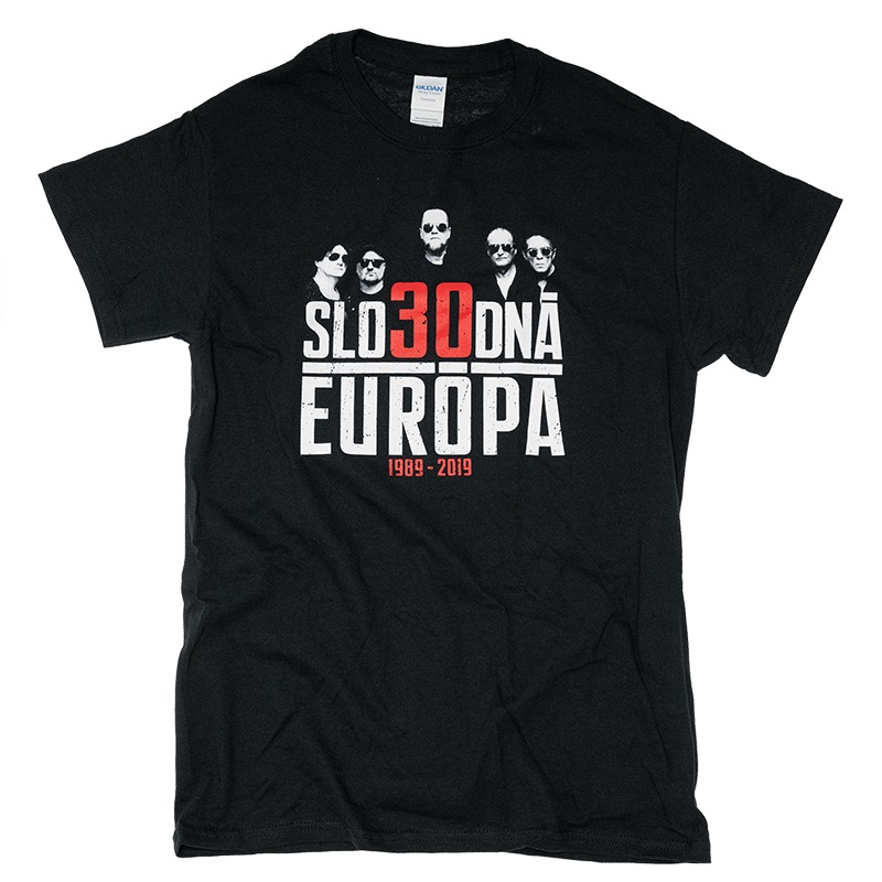 Tričko Slobodná Európa - 30 rokov Fotka, Žena,Čierna,S