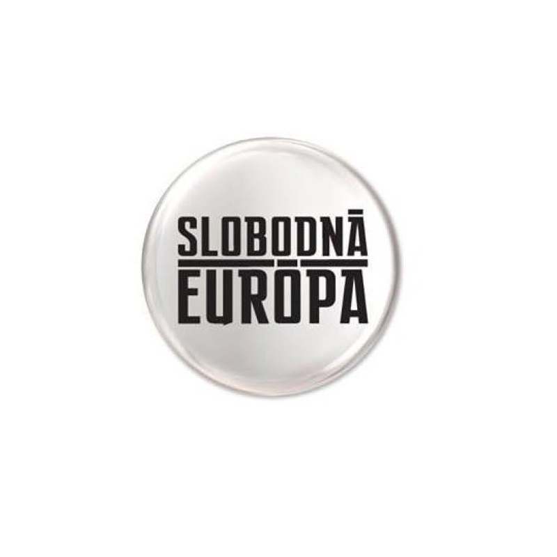 Odznak Slobodná Európa - Slobodná Európa, Biela