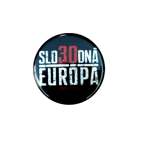 Odznak Slobodná Európa - 30 rokov, Čierna