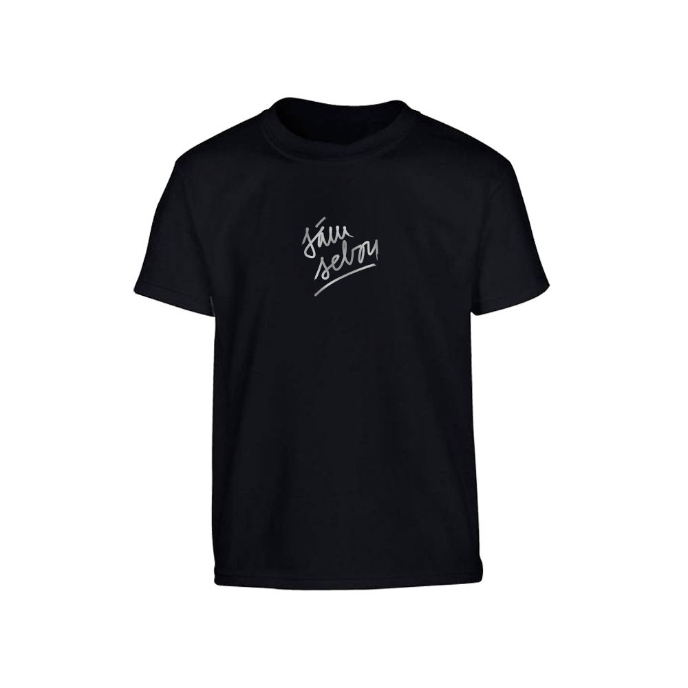Tričko Šorty - Sám Sebou Silver, Muž,Čierna,3XL