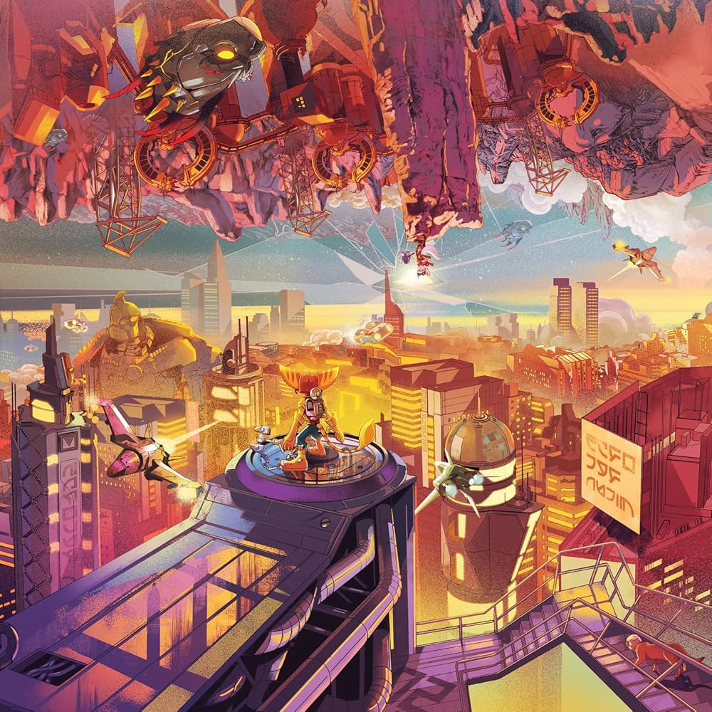 Vinyl Soundtrack - Ratchet & Clank Rift Apart (Original Game Soundtrack) (Red Pink Burst Vinyl)