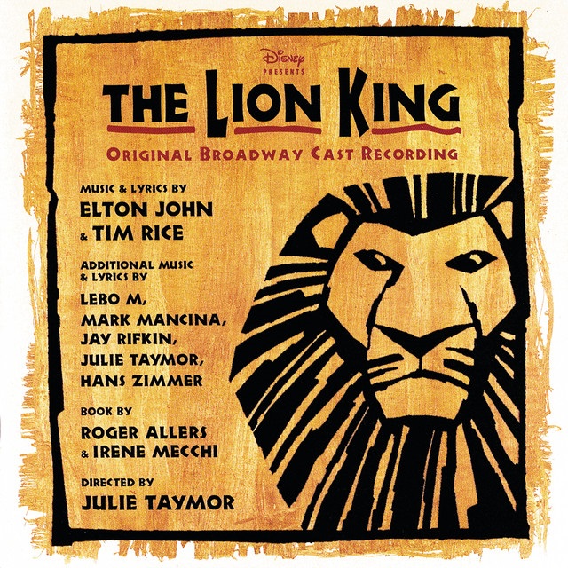CD Soundtrack - The Lion King (Original Broadway Cast Recording)