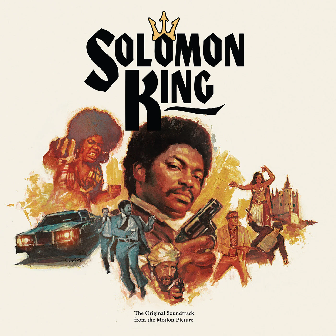 CD Soundtrack - Solomon King (The Original Soundtrack From The Motion Picture)