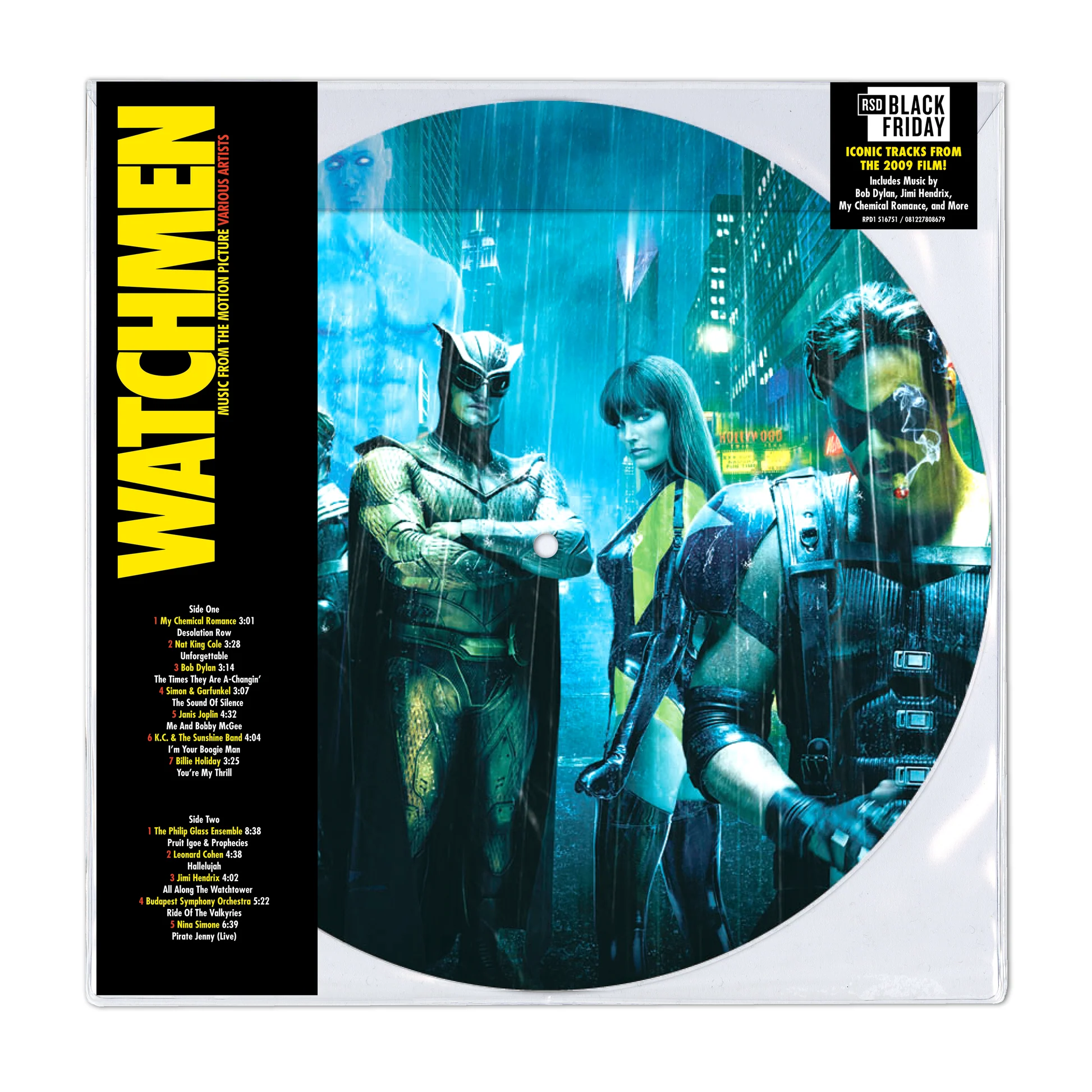 Vinyl Soundtrack - Watchmen (Music From The Motion Picture) (Picture Vinyl)
