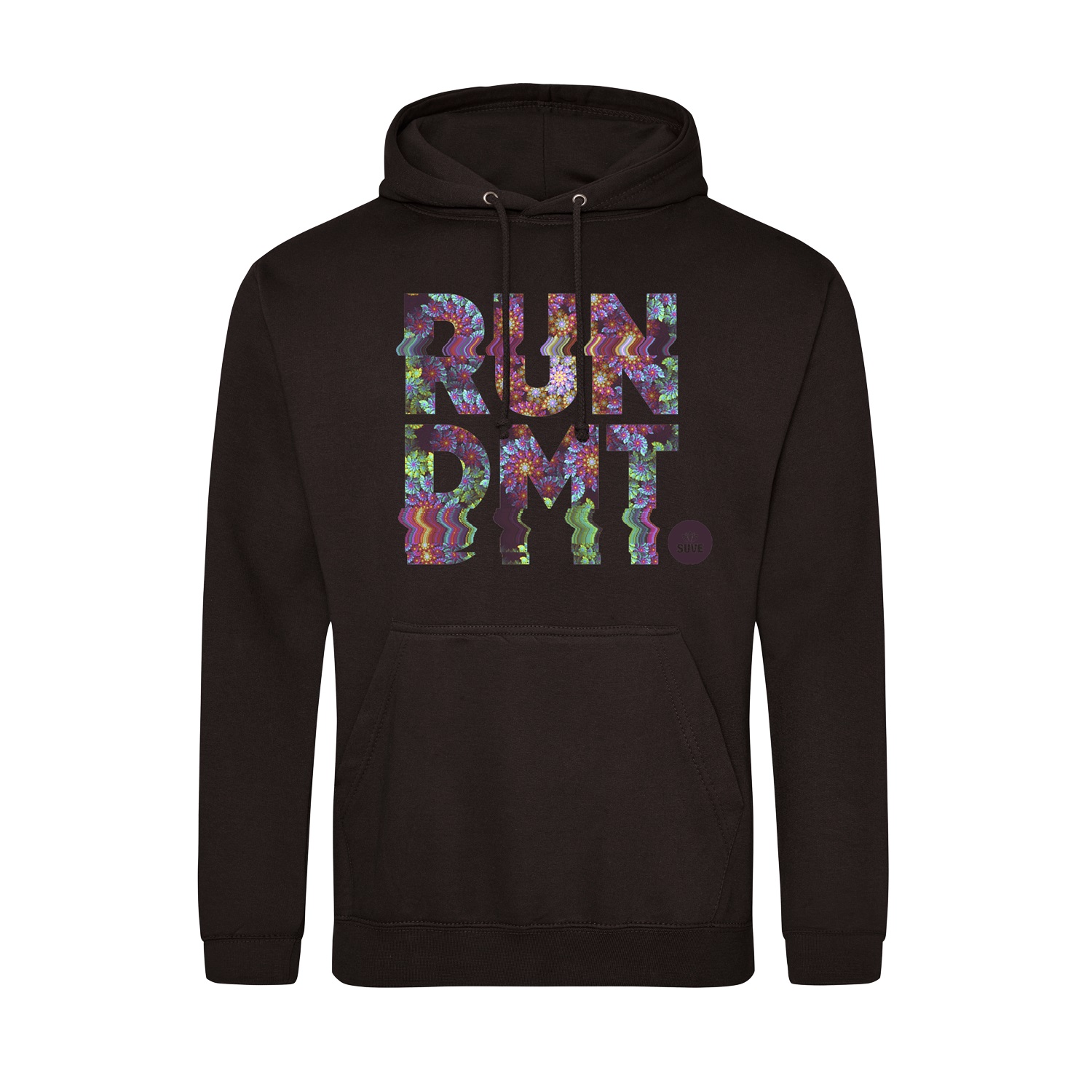 Mikina Suvereno - RUN DMT, Unisex,Black,XS