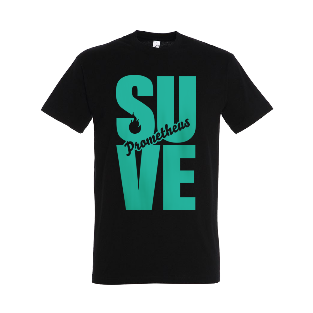 Tričko Suvereno - Prometheus, Unisex,Čierna,3XL