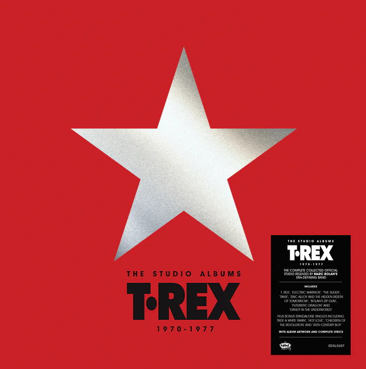 CD T. Rex - The Studio Albums 1970-1977 (Super Deluxe)