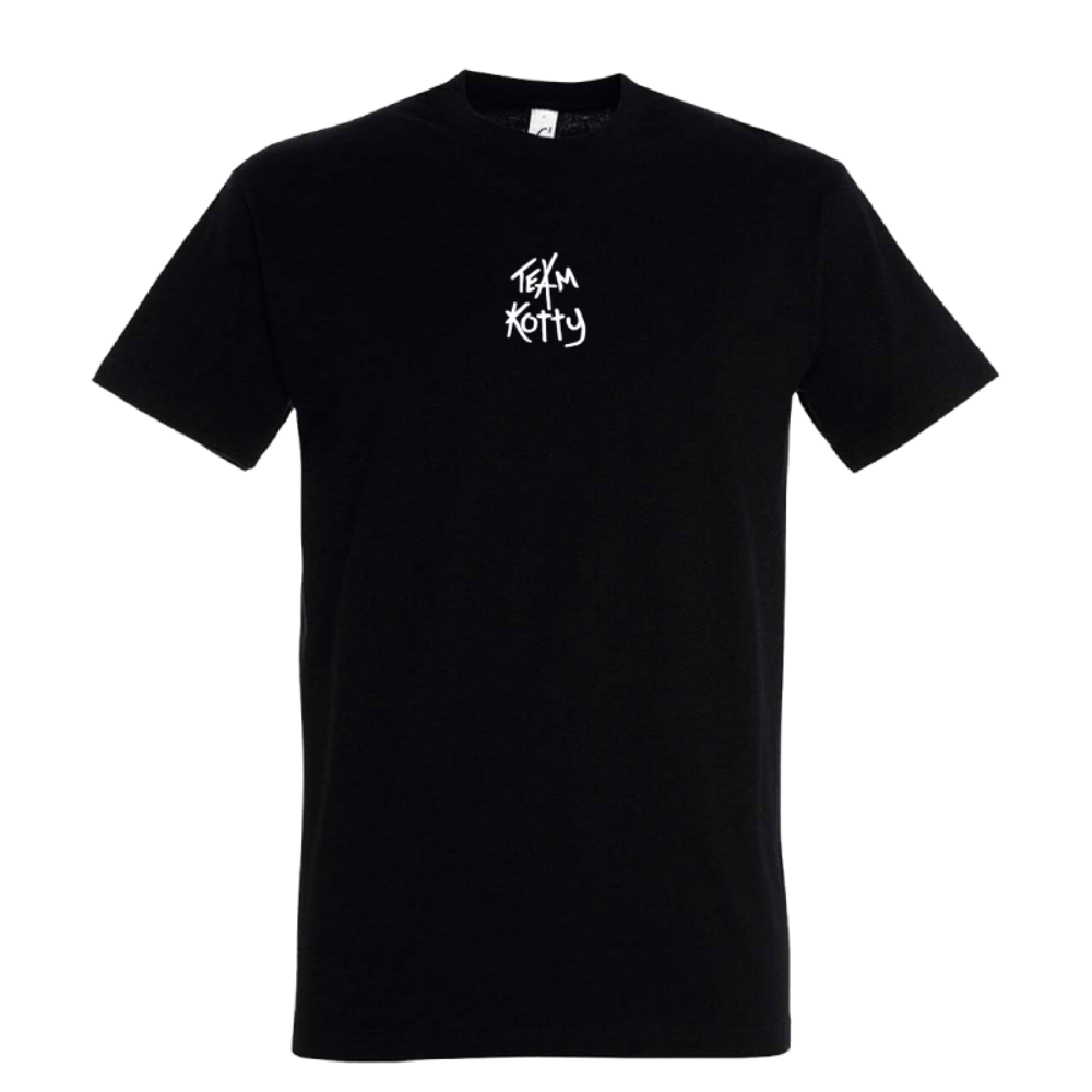 Tričko Tomy Kotty - Team Kotty - Edícia Fanúšik, Unisex,Čierna,XS