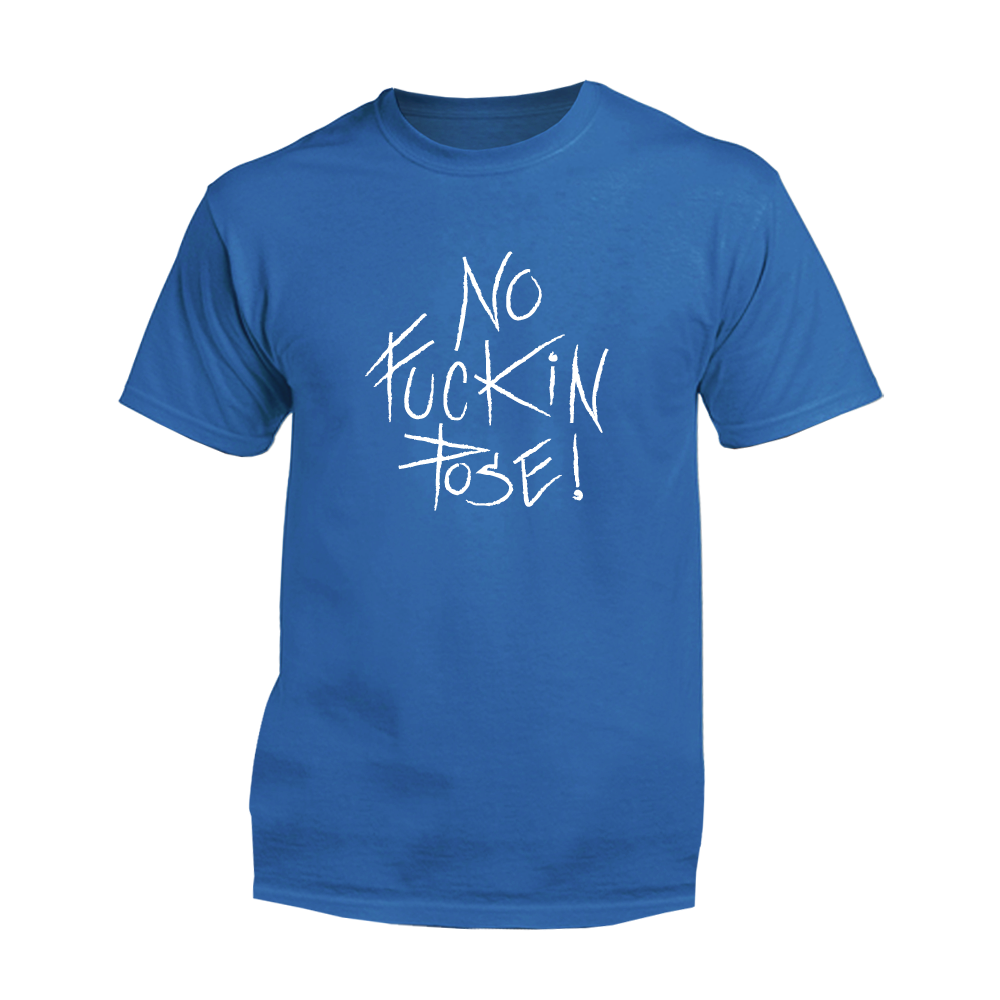Tričko Tomy Kotty - No Fuckin Pose, Muž,Royal,S