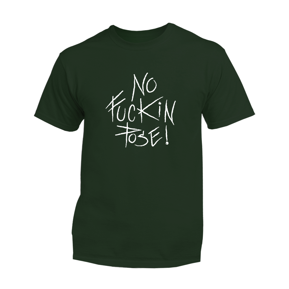 Tričko Tomy Kotty - No Fuckin Pose, Muž,Zelená,3XL
