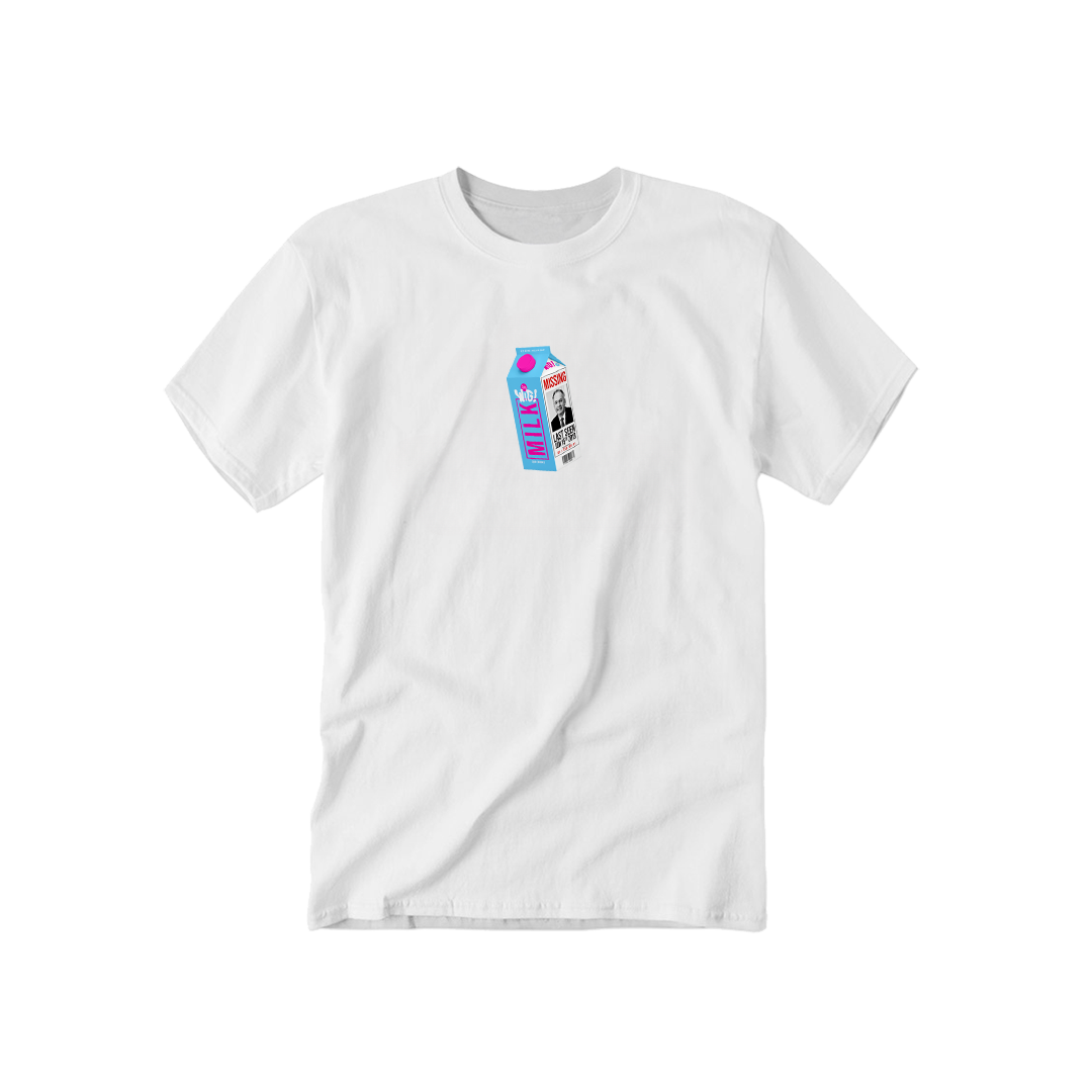 Tričko WIG - MISS!NG Kiska, Unisex,Biela,3XL