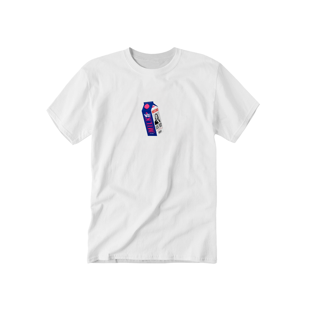 Tričko WIG - MISS!NG Čaputová, Unisex,Biela,3XL