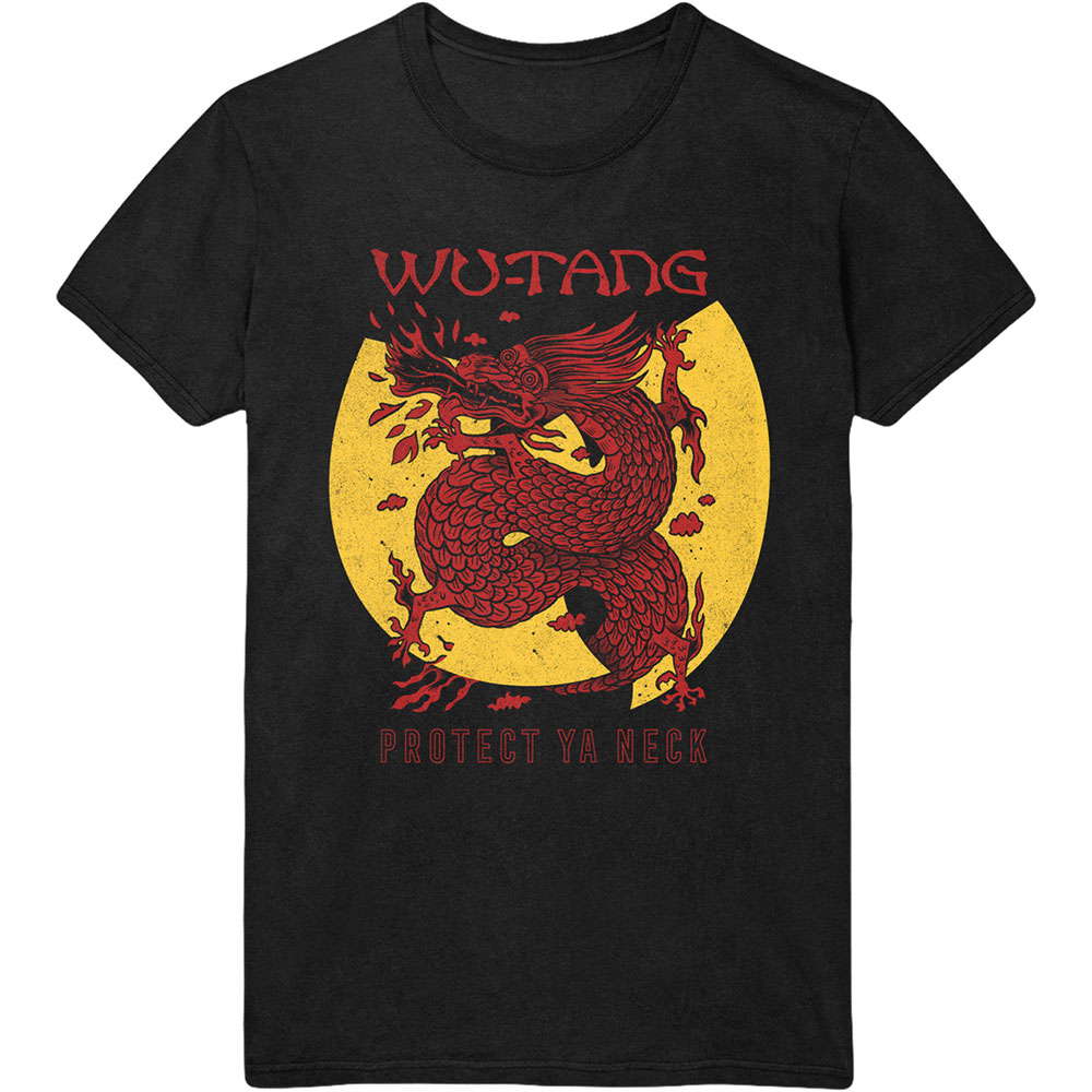 Tričko Wu-Tang Clan - Inferno, Unisex,Čierna,L