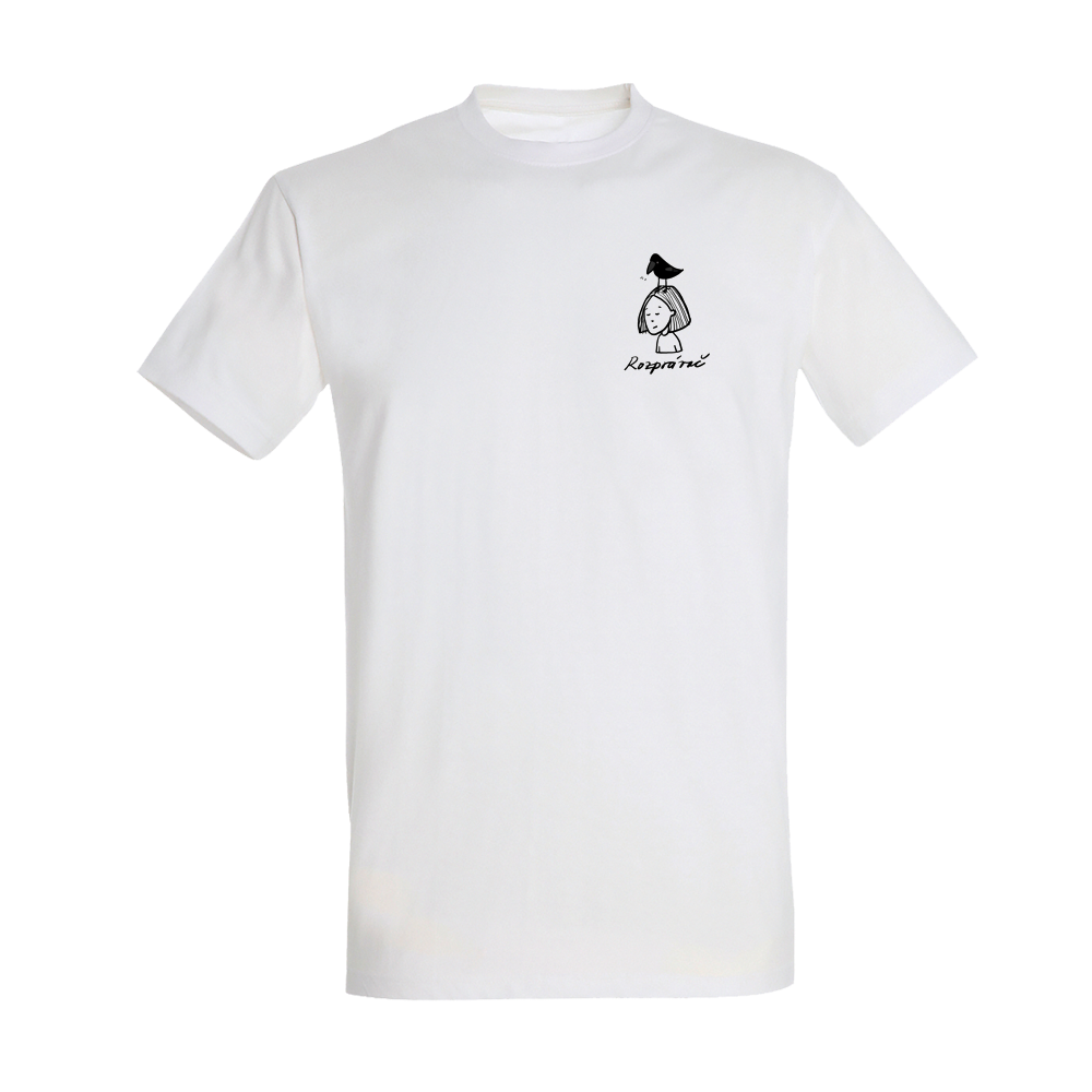 Tričko Zuzana Smatanová - Rozprávač, Unisex,Biela,3XL