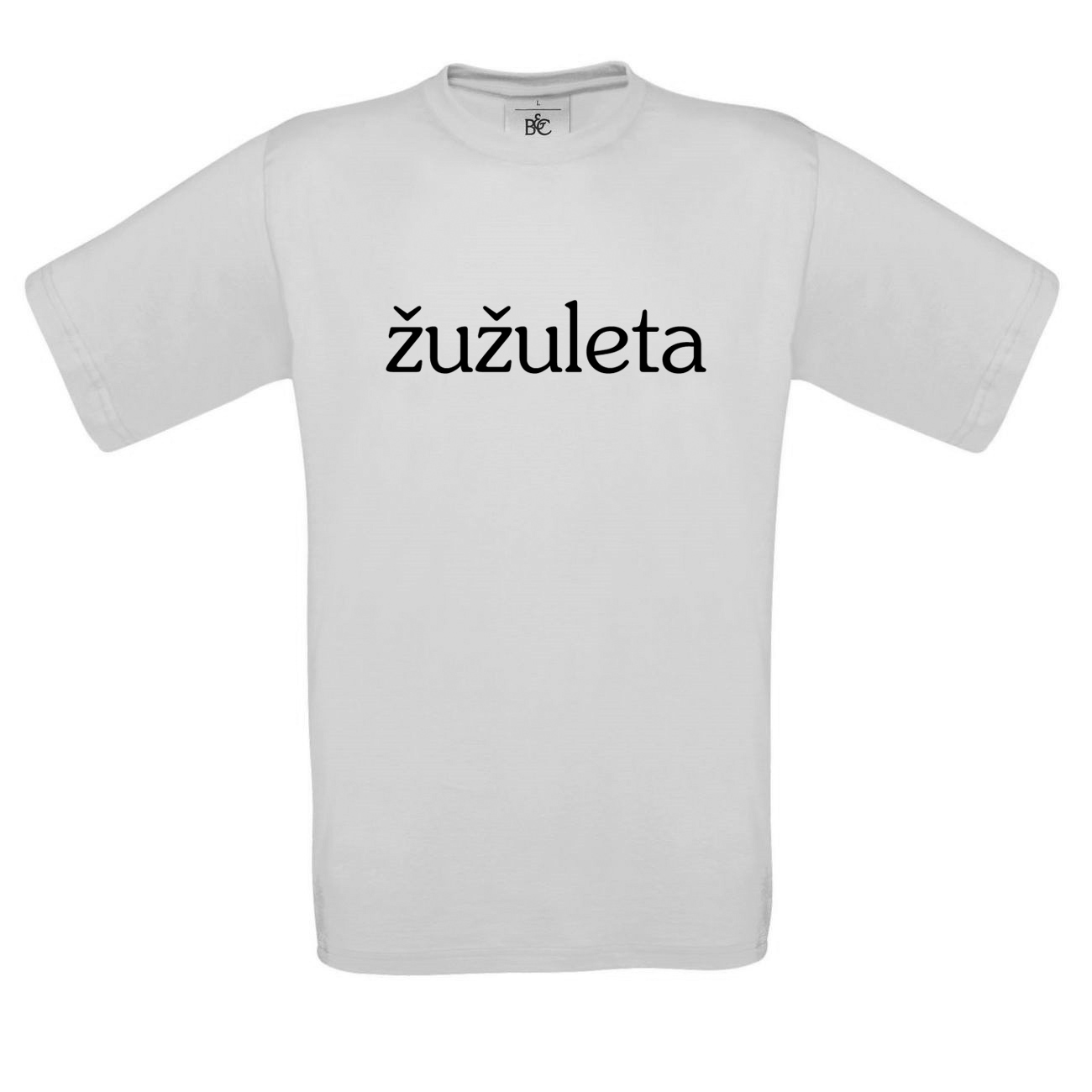 Tričko Žužuleta - Žužuleta logo, Muž,Biela,XXL